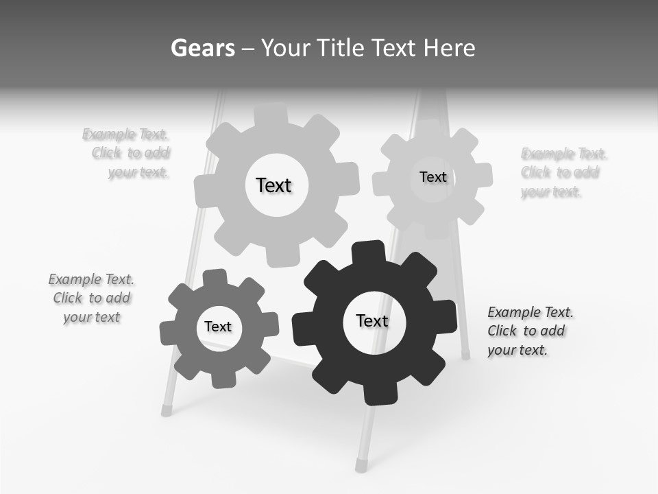 Clear White Announcement PowerPoint Template