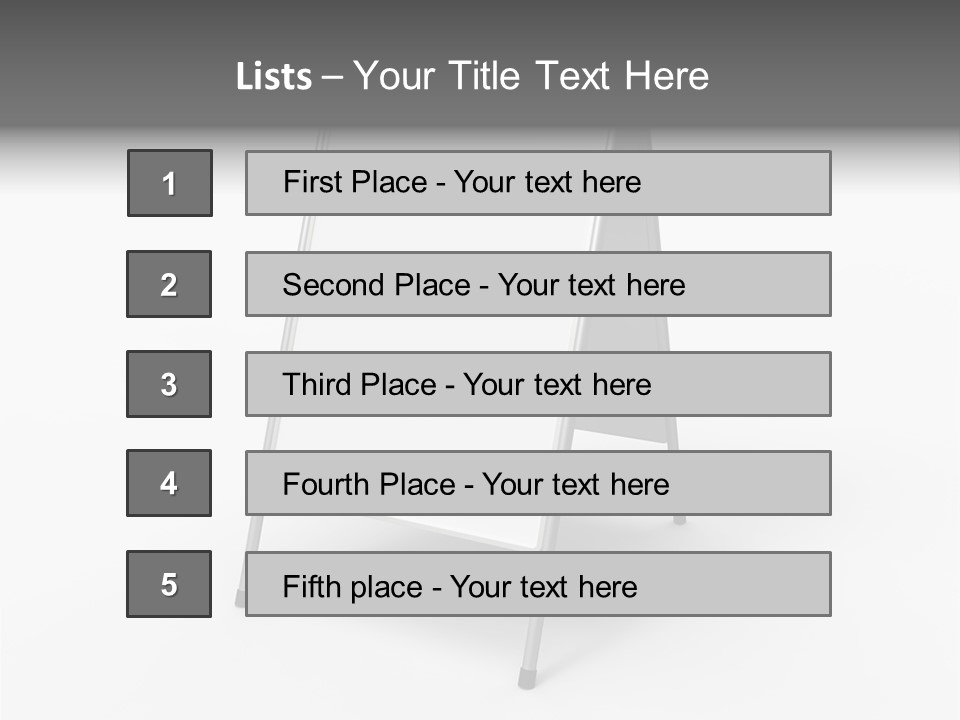 Clear White Announcement PowerPoint Template