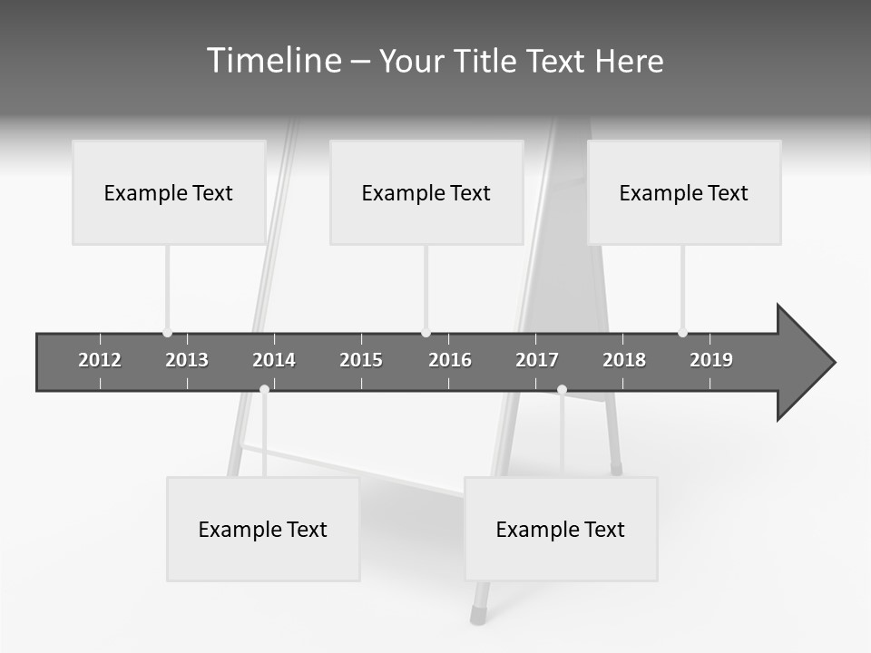 Clear White Announcement PowerPoint Template