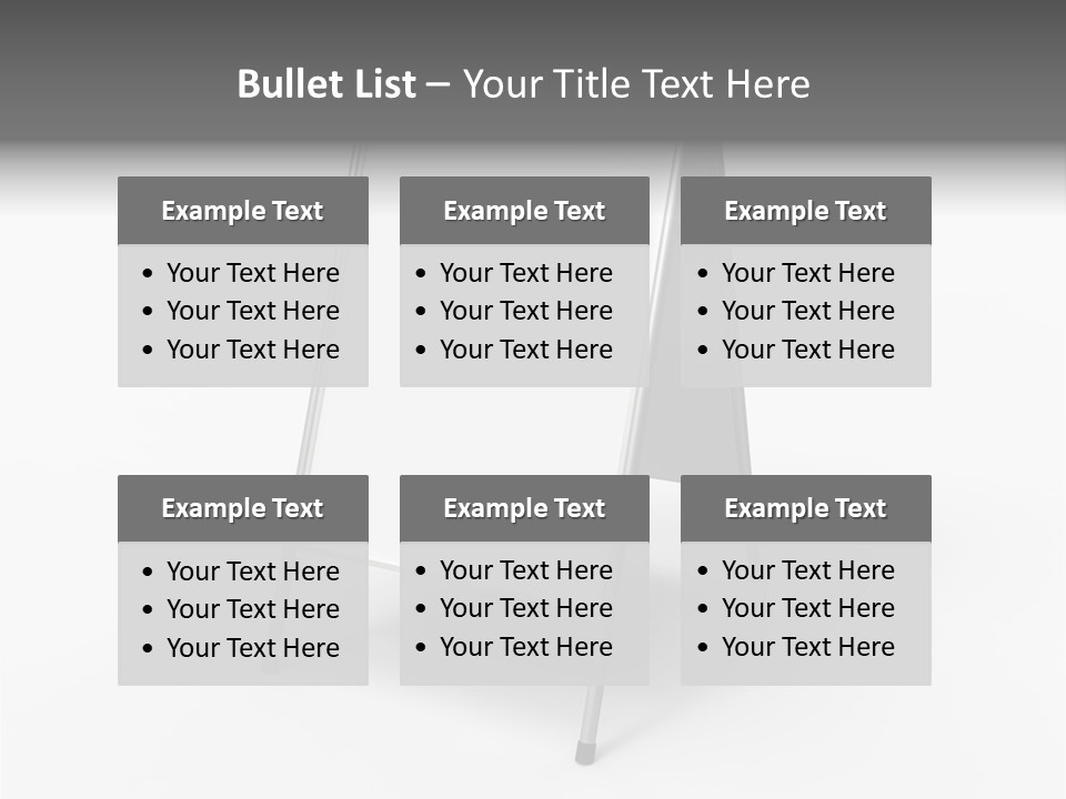 Clear White Announcement PowerPoint Template