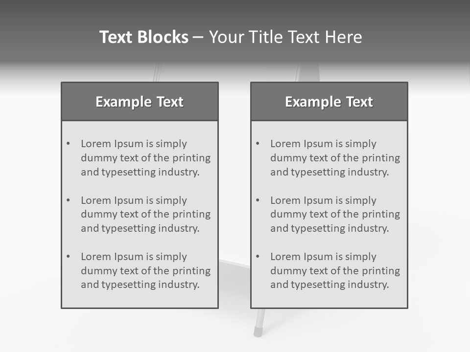 Clear White Announcement PowerPoint Template