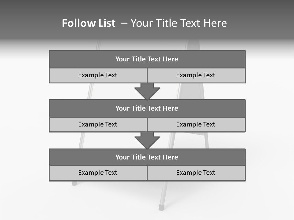 Clear White Announcement PowerPoint Template