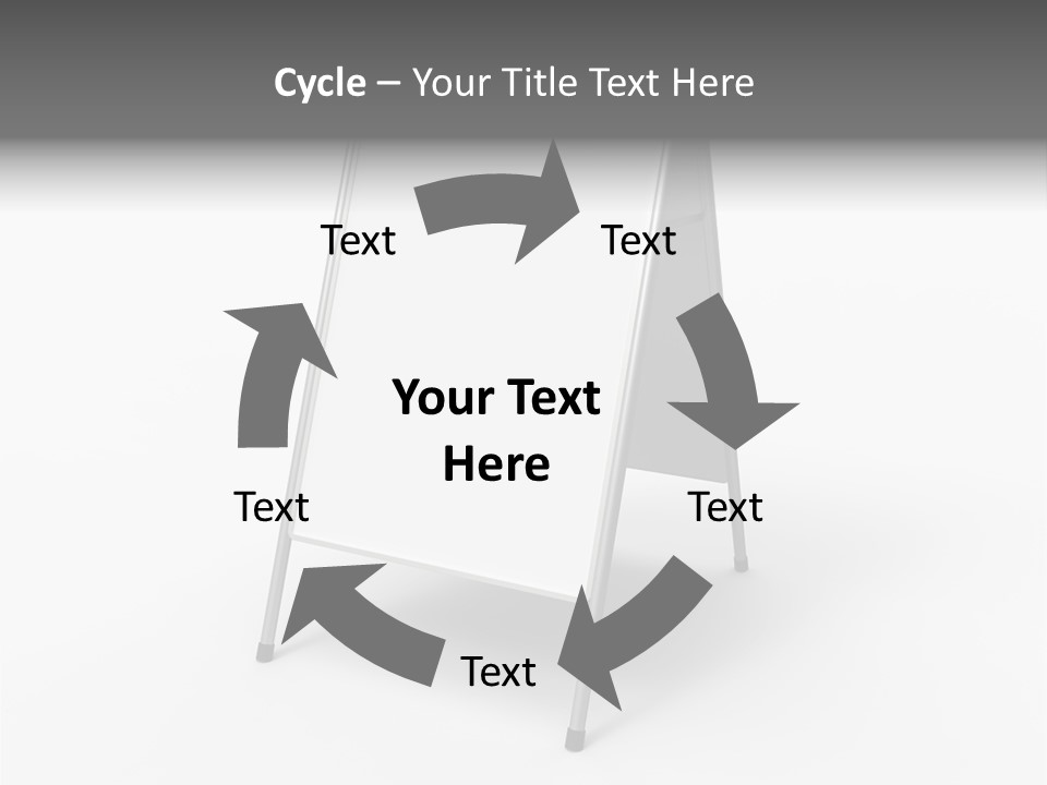 Clear White Announcement PowerPoint Template