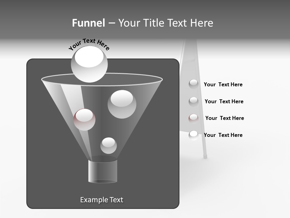 Clear White Announcement PowerPoint Template