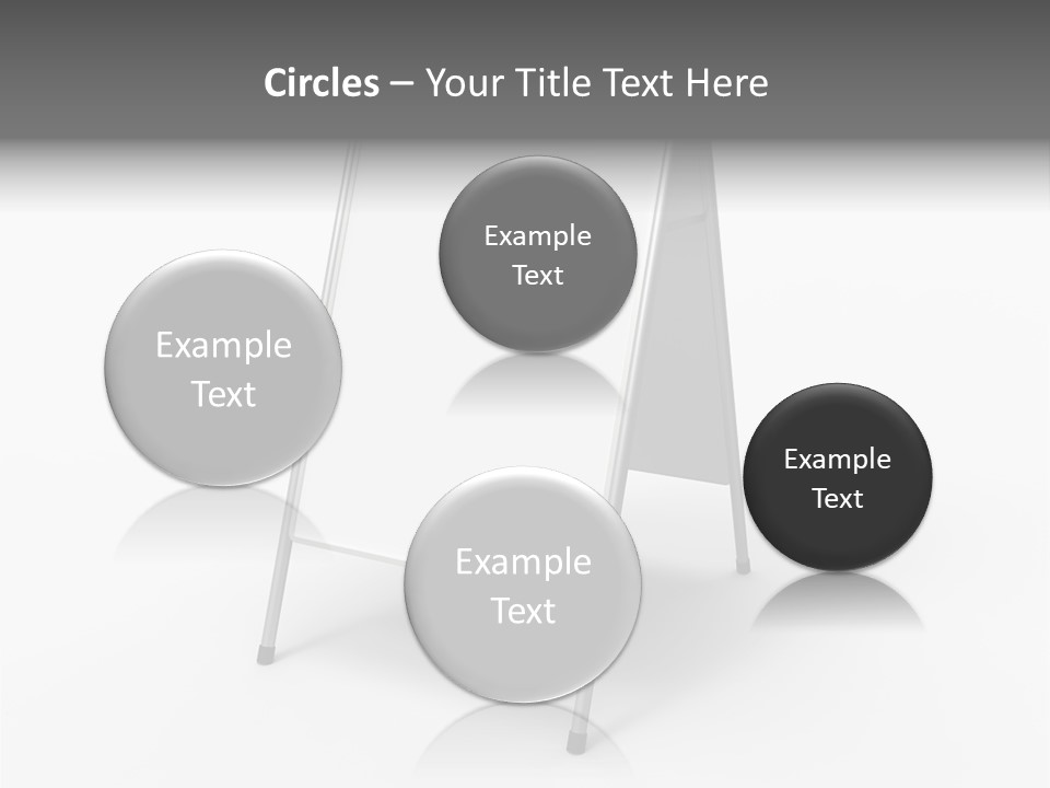 Clear White Announcement PowerPoint Template