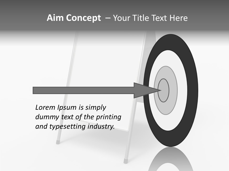 Clear White Announcement PowerPoint Template