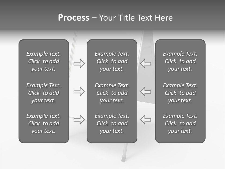Clear White Announcement PowerPoint Template