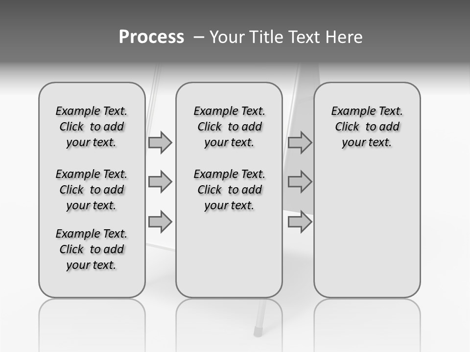 Clear White Announcement PowerPoint Template