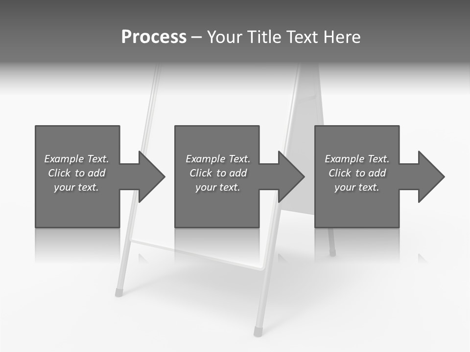 Clear White Announcement PowerPoint Template