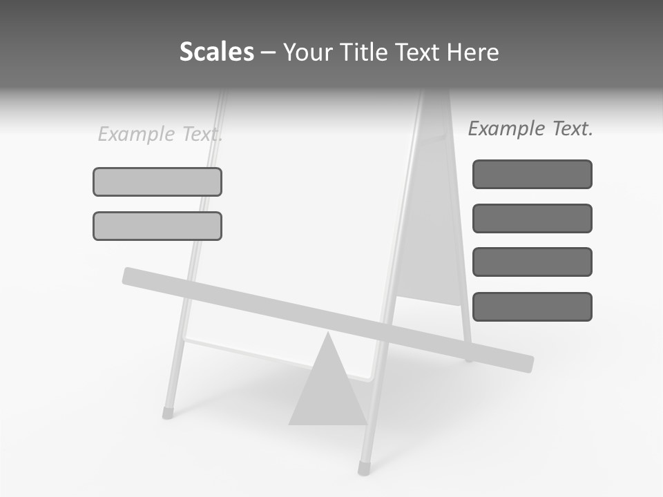 Clear White Announcement PowerPoint Template