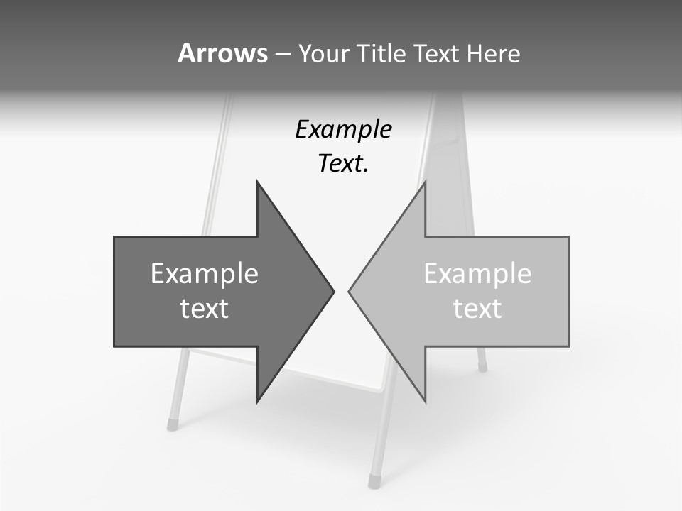 Clear White Announcement PowerPoint Template