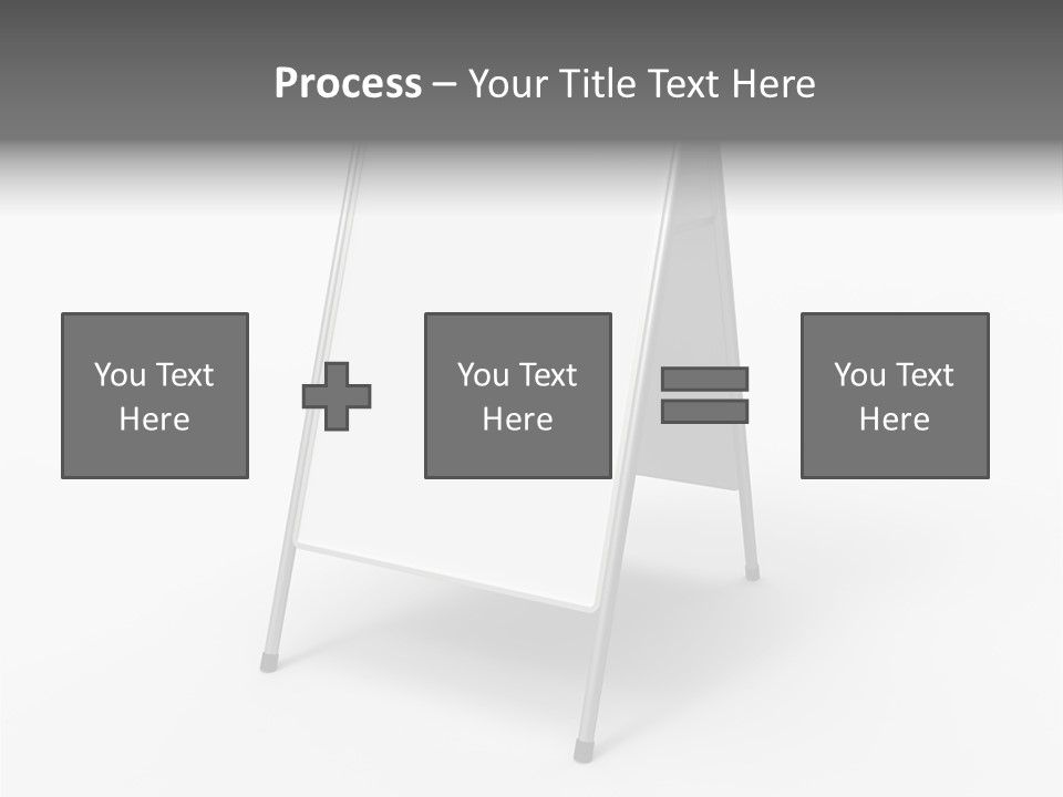Clear White Announcement PowerPoint Template