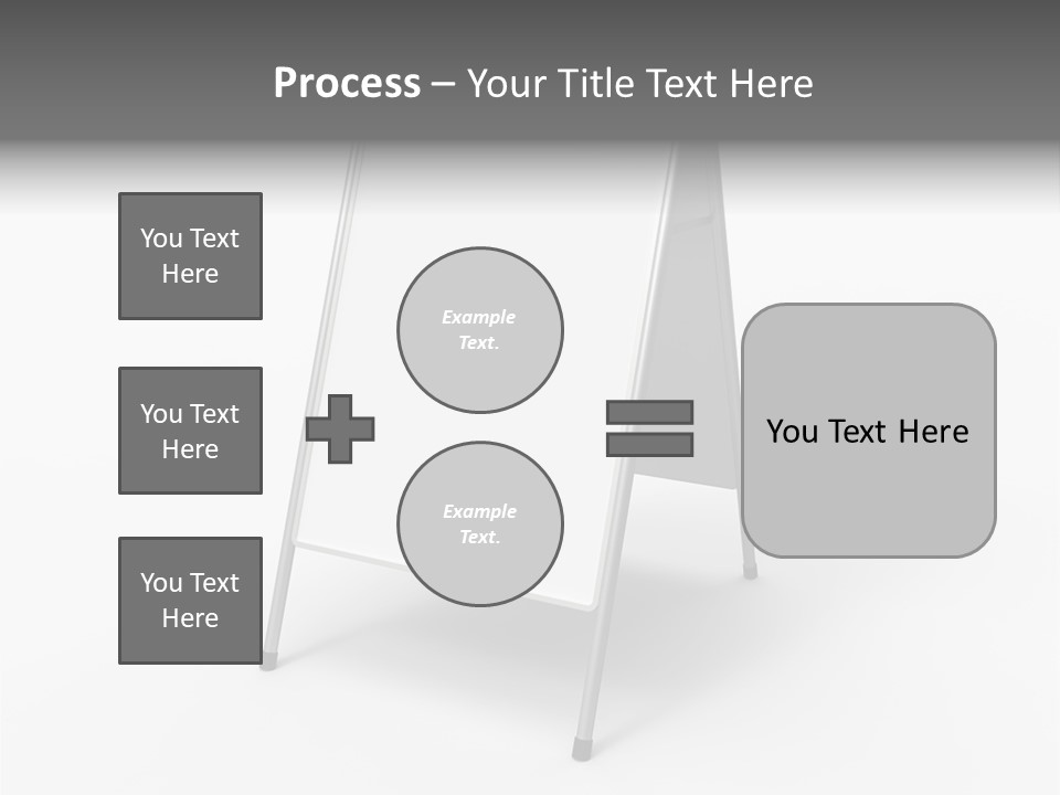 Clear White Announcement PowerPoint Template