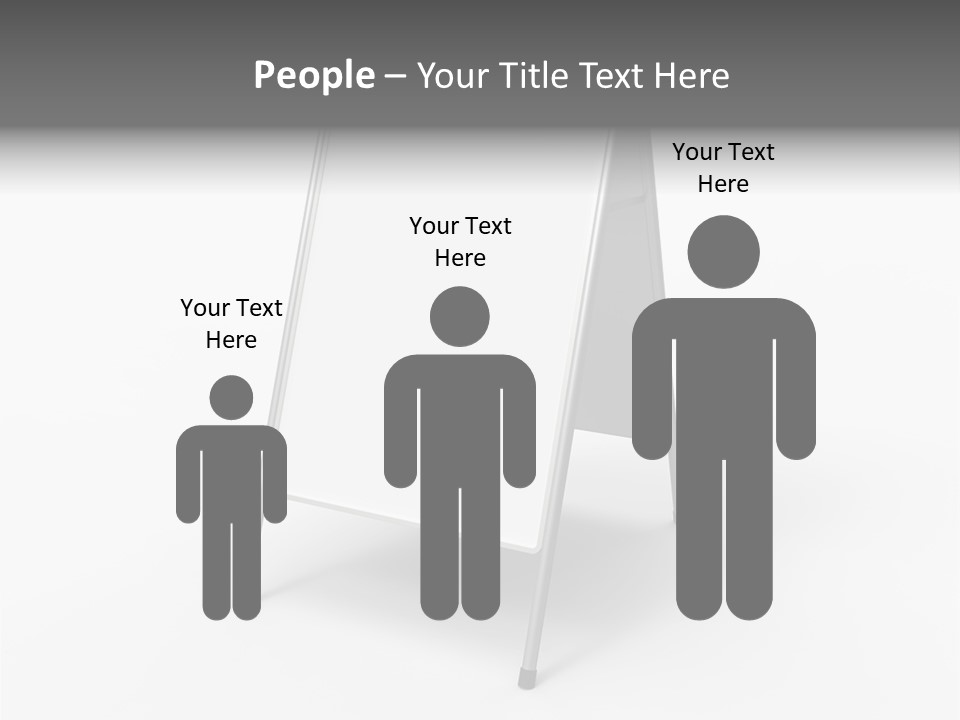 Clear White Announcement PowerPoint Template