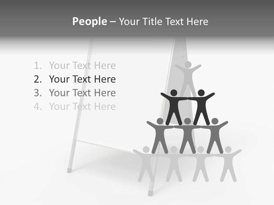 Clear White Announcement PowerPoint Template