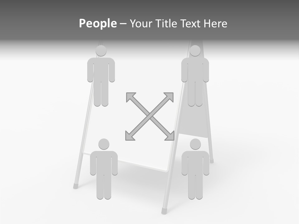 Clear White Announcement PowerPoint Template