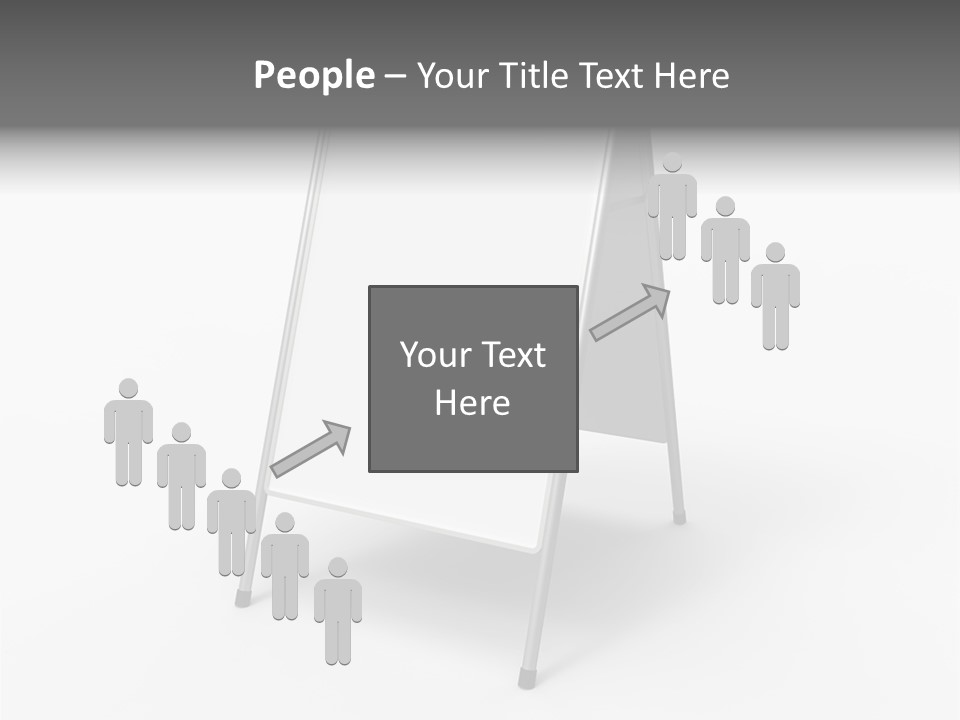 Clear White Announcement PowerPoint Template