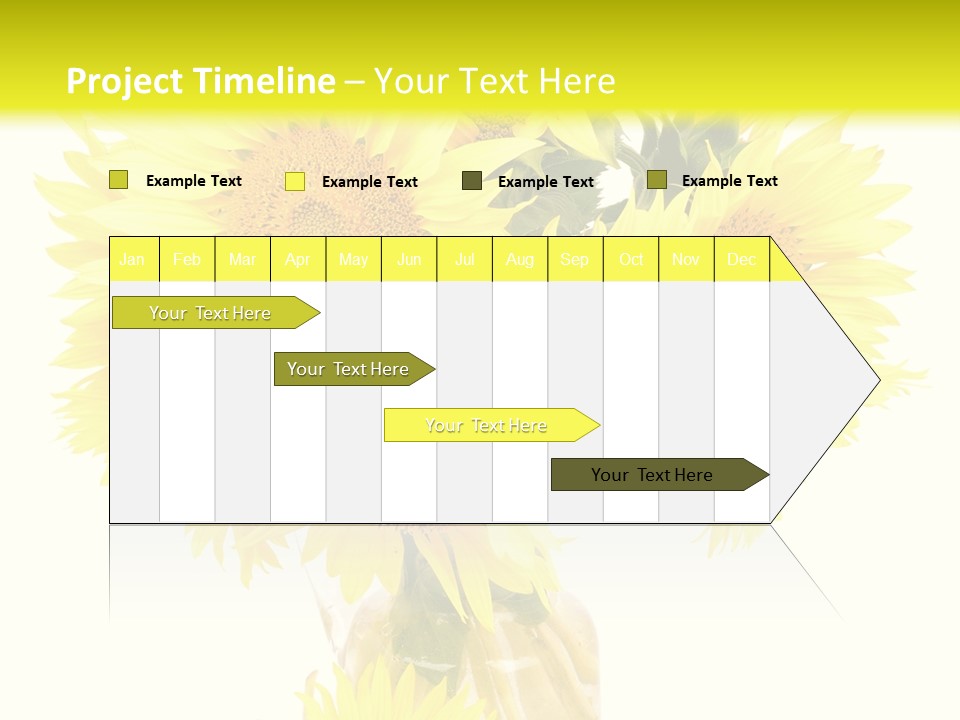 Art Gold Beauty PowerPoint Template