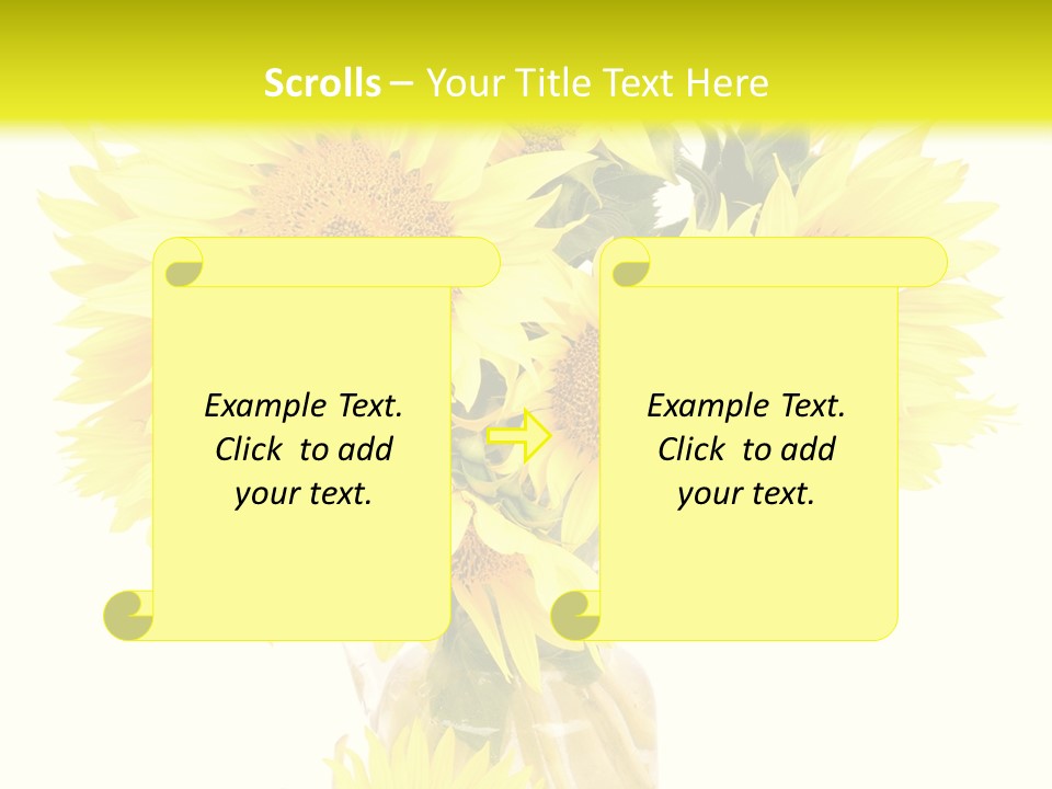 Art Gold Beauty PowerPoint Template