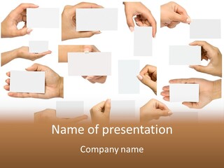 Bulletin Card Surface PowerPoint Template