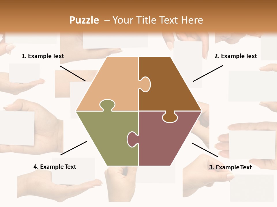 Bulletin Card Surface PowerPoint Template