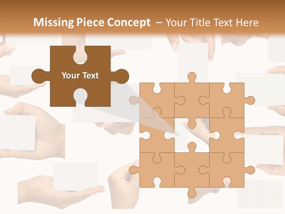 Bulletin Card Surface PowerPoint Template