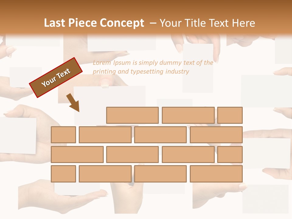 Bulletin Card Surface PowerPoint Template