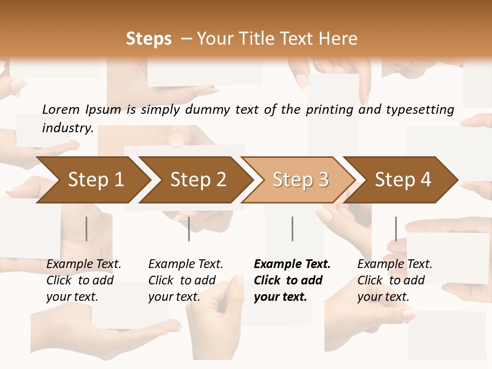 Bulletin Card Surface PowerPoint Template