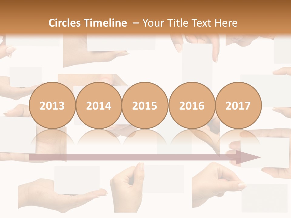 Bulletin Card Surface PowerPoint Template