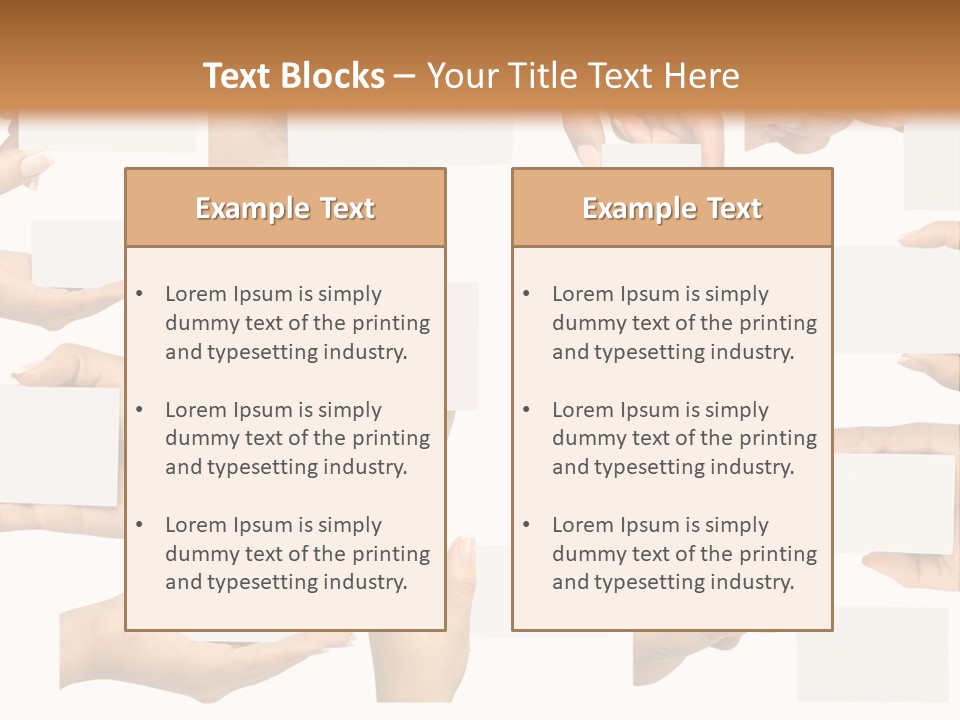Bulletin Card Surface PowerPoint Template