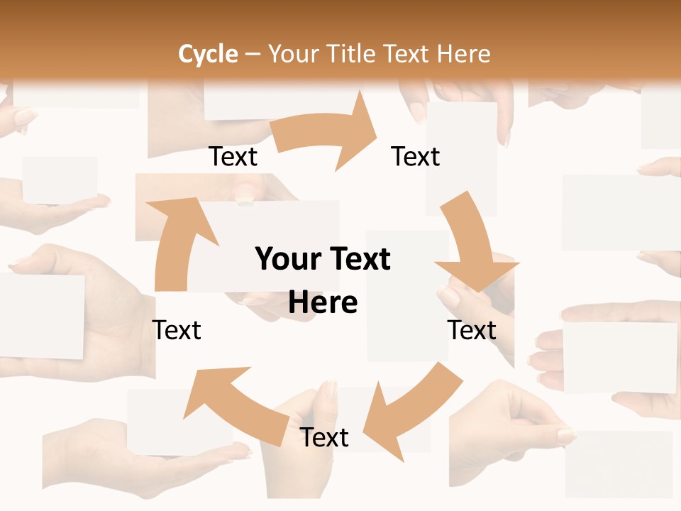 Bulletin Card Surface PowerPoint Template