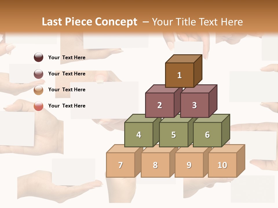 Bulletin Card Surface PowerPoint Template