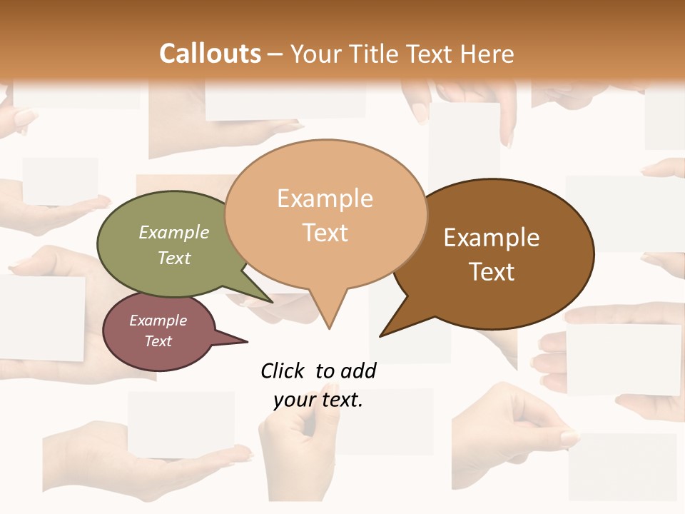 Bulletin Card Surface PowerPoint Template