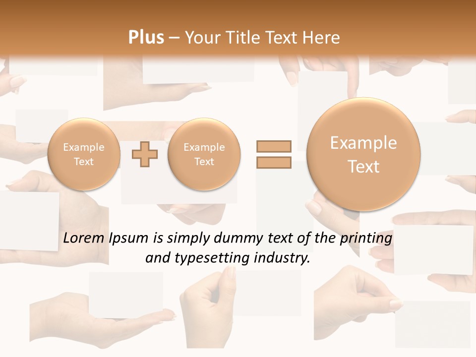 Bulletin Card Surface PowerPoint Template