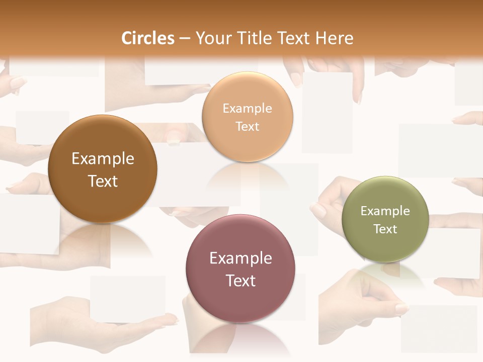 Bulletin Card Surface PowerPoint Template