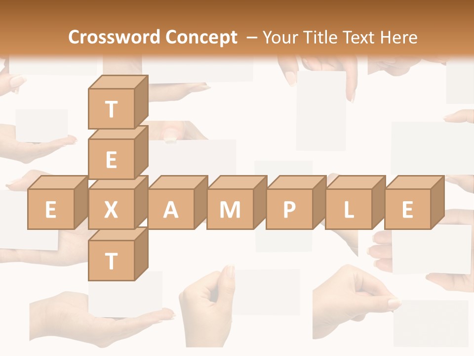 Bulletin Card Surface PowerPoint Template