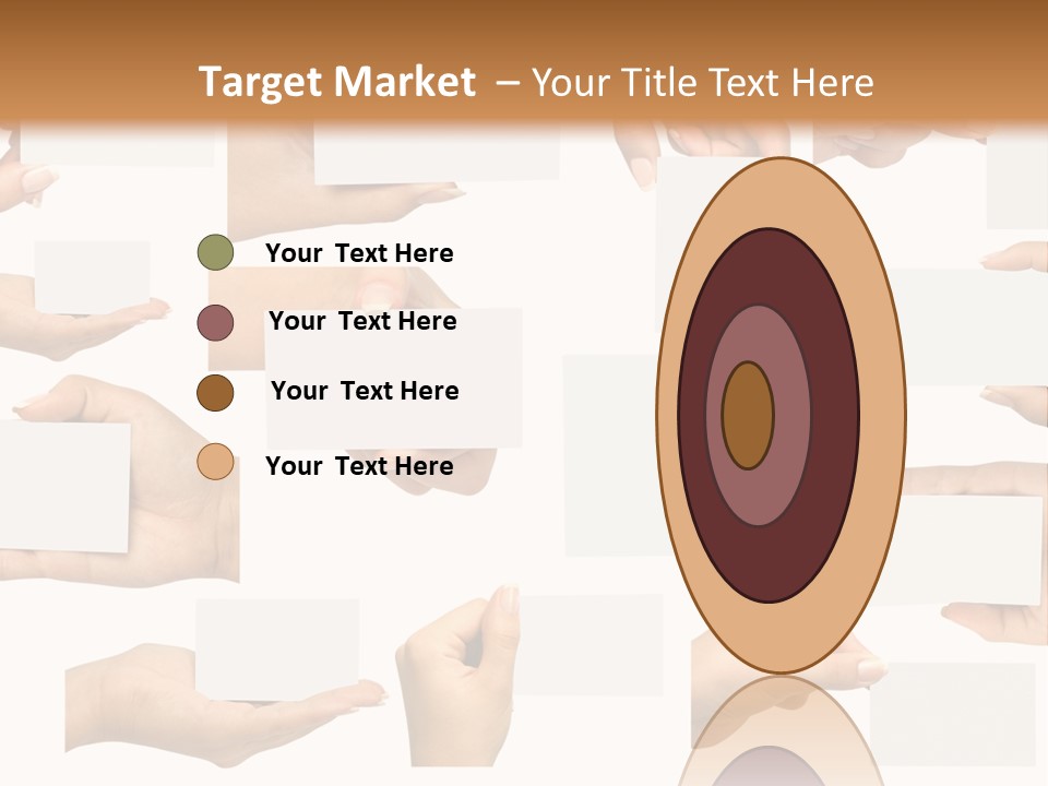 Bulletin Card Surface PowerPoint Template