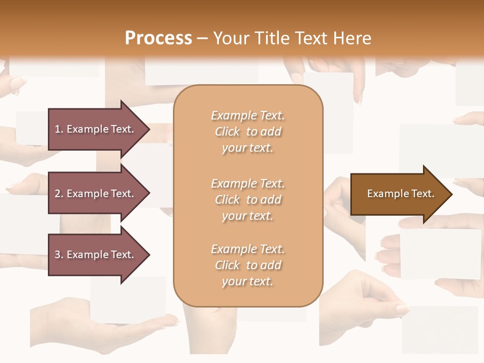 Bulletin Card Surface PowerPoint Template