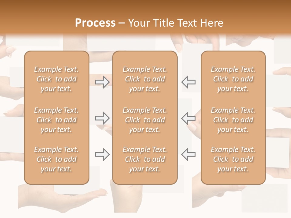 Bulletin Card Surface PowerPoint Template