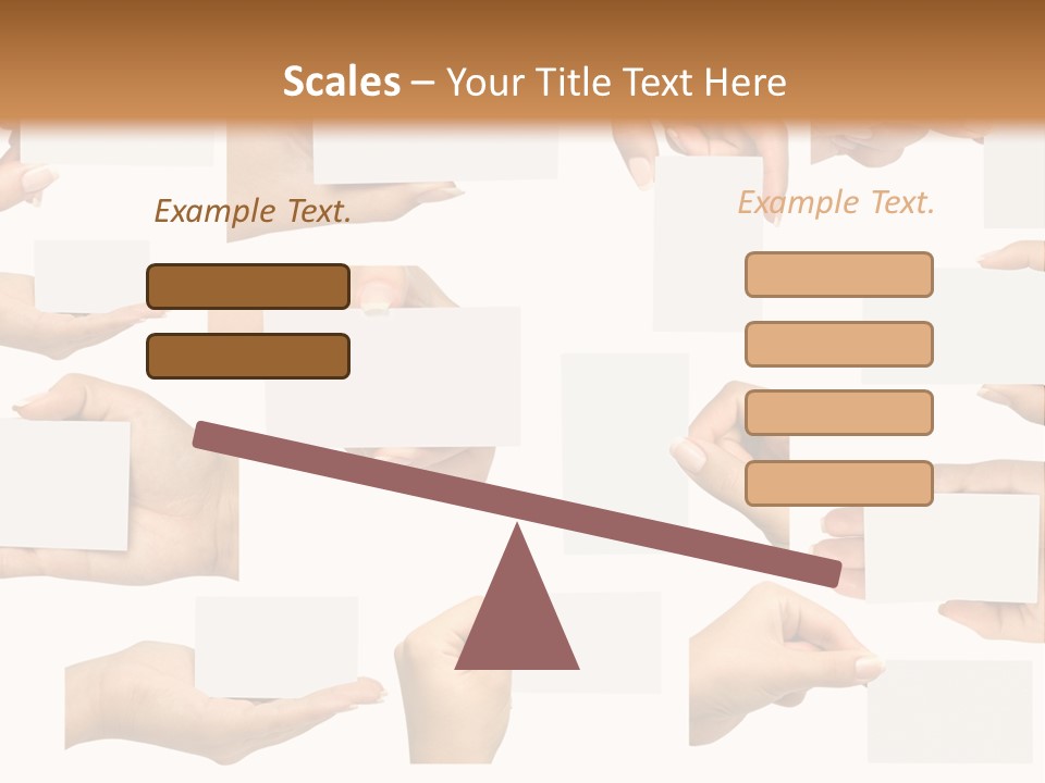 Bulletin Card Surface PowerPoint Template