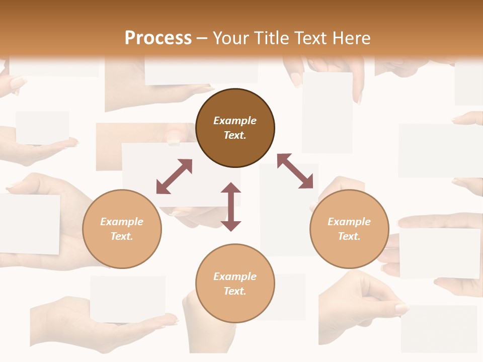 Bulletin Card Surface PowerPoint Template