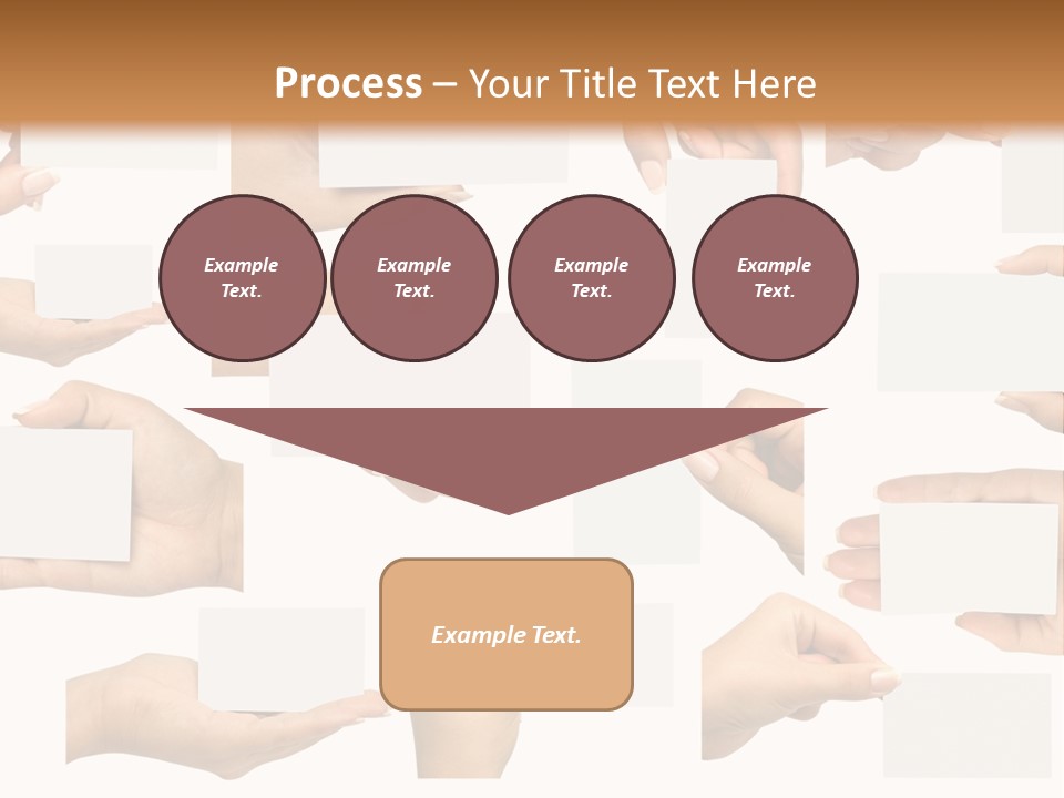 Bulletin Card Surface PowerPoint Template