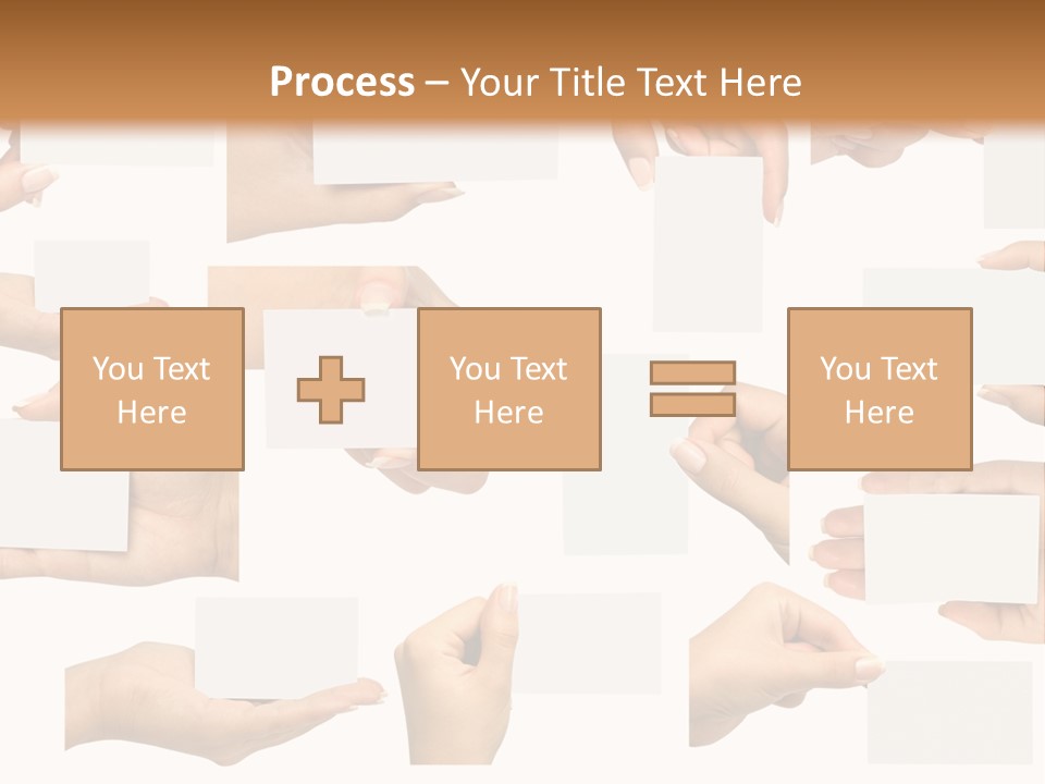 Bulletin Card Surface PowerPoint Template