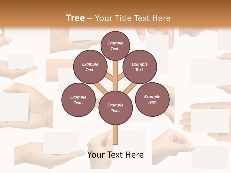 Bulletin Card Surface PowerPoint Template