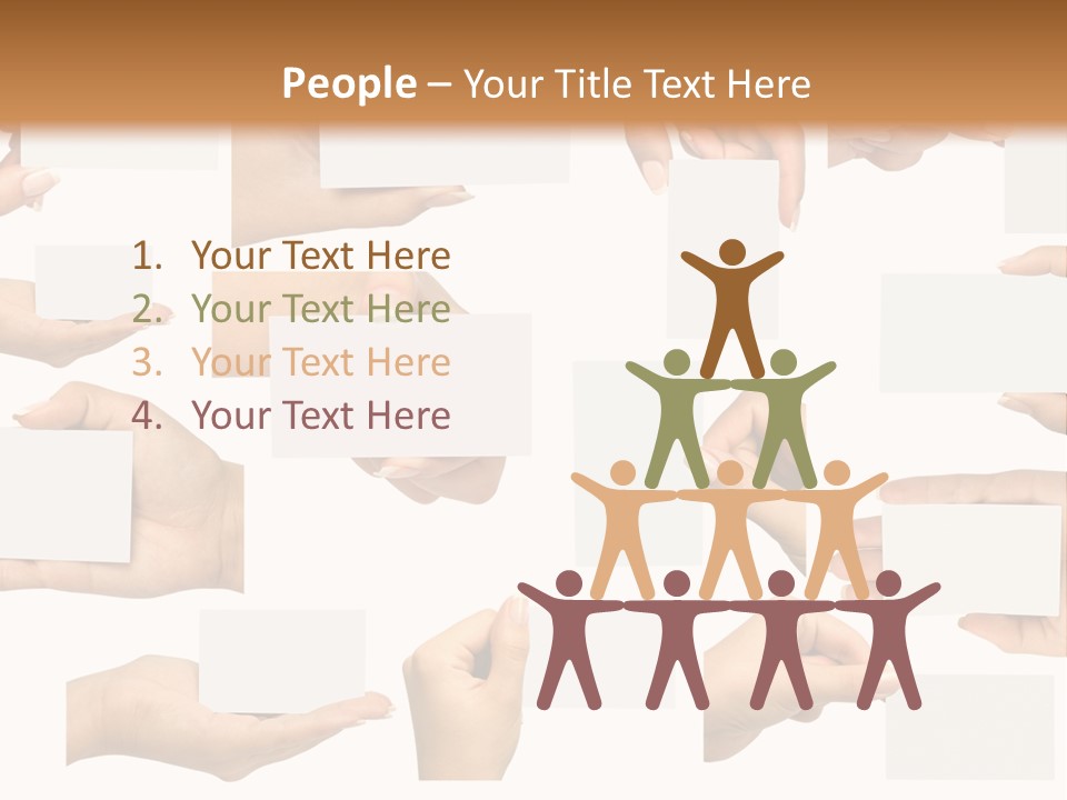 Bulletin Card Surface PowerPoint Template