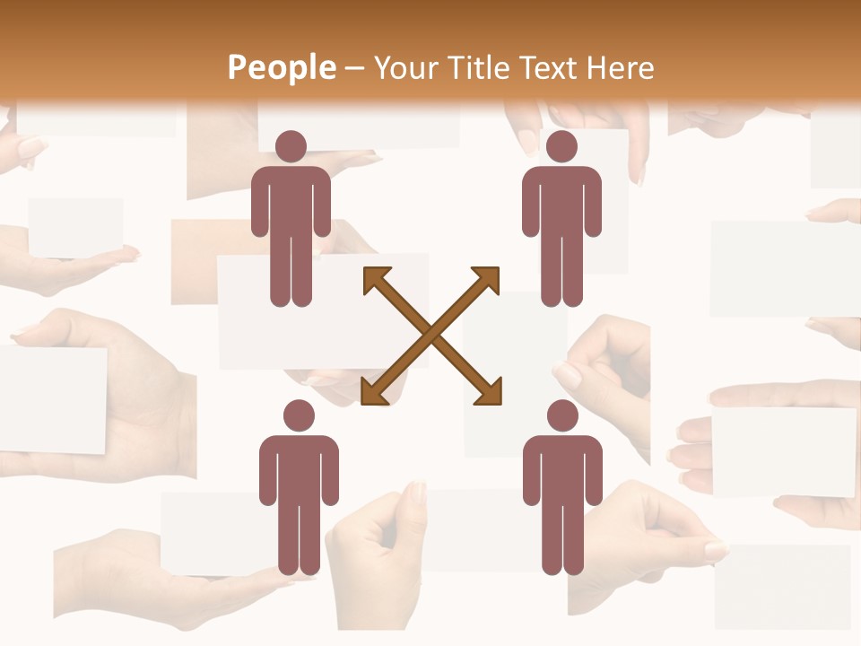 Bulletin Card Surface PowerPoint Template