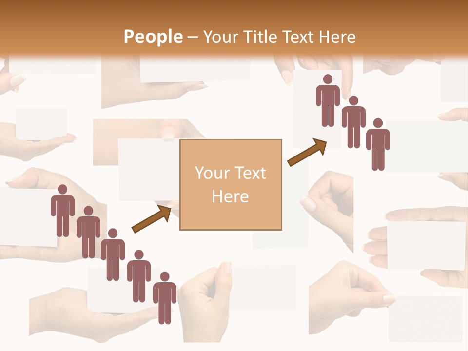 Bulletin Card Surface PowerPoint Template