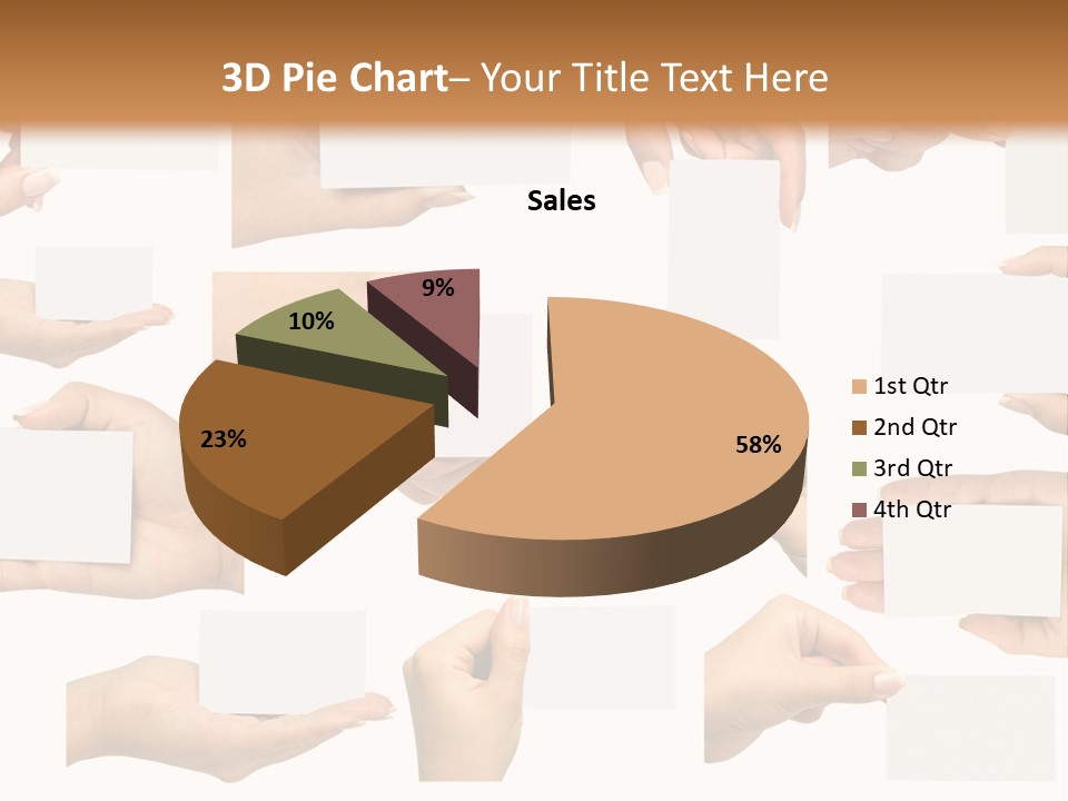 Bulletin Card Surface PowerPoint Template