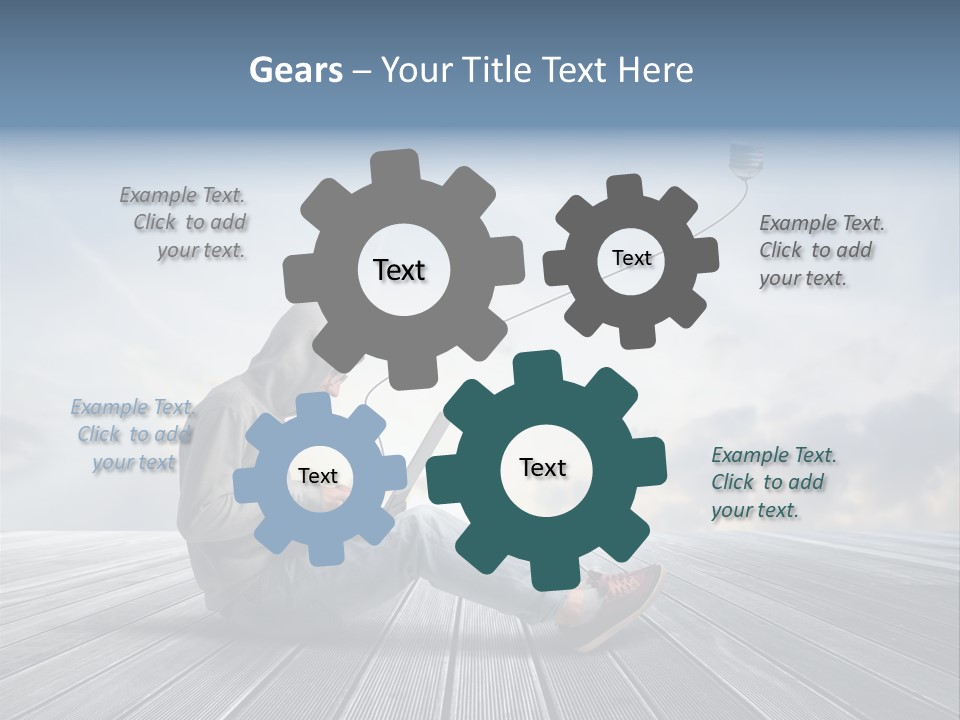 Outdoor Think Background PowerPoint Template