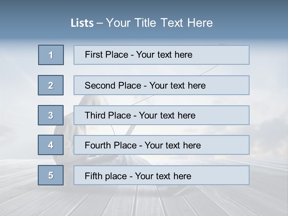 Outdoor Think Background PowerPoint Template